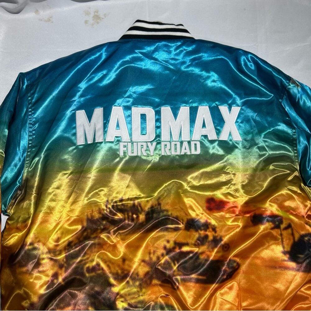 Headgear Classics Mad Max‎ Fury Road Satin Jacket Multicolor Size: 5XL NWT - Picture 7 of 9